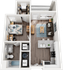Quantum on West Call A1 Floor Plan