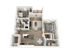 Blue Hill 2x2 Floor Plan