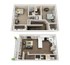 The Collective at Clemson 2x2.5 Premium Floor Plan