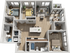 Signature Music Row C1 Floor Plan