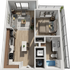 Signature Music Row A1 Floor Plan