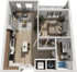 Signature Music Row A2 Floor Plan