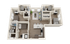 The Edition on Rosemary C2 3x3 Floor Plan