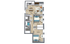 Courtyard Lofts 2x1C Floor Plan