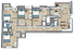 Courtyard Lofts 4x2B Floor Plan