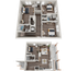 The Lookout Chapel Hill 4x4B Floor Plan
