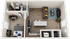 The Collective at Lawrence 1x1 Townhome Floor Plan