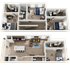 The Collective at Lawrence 4x4.5 Cottage A Floor Plan