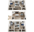 The Collective at Lawrence 4x4.5 Townhome Floor Plan