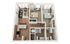 The Knoll Dinkytown B1 Floor Plan Image