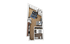 The Bridges Dinkytown S4 Studio Floor Plan