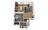 The Bridges Dinkytown A5 1x1 Floor Plan