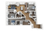 The Bridges Dinkytown C1 3x3 Floor Plan Image