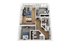 The Bridges Dinkytown B1 Floor Plan Image