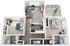 Cabana Beach San Marcos 2x2 Platinum Floor Plan