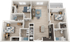 The Park on Morton 3x3 Balcony Platinum Floor Plan