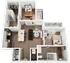 Signature on Grand B3 2 Bedroom Floor Plan