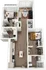 Signature on Grand B4 2 Bedroom Floor Plan