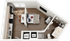 Signature at Varsity S1 Studio Floor Plan