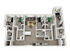 Spacious 3D floor plan showcasing four elegant bedrooms, a modern open living area, and dual contemporary bathrooms with sleek finishes.