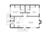 Charming floor plan featuring 2 cozy bedrooms, spacious family room, modern kitchen, and dual porches for relaxed living.