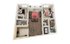 Modern 3D floor plan showcasing two cozy bedrooms, an inviting living area with sleek hardwood floors, a contemporary kitchen, and two well-appointed bathrooms. Includes a private balcony for relaxation.