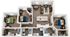 The Province Greensboro 3x3 Floor Plan