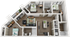 Riverfront Village 3x3 Chimes Floor Plan Image