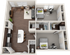 The Avenue at Norman 2 Bedroom Flat Floor Plan