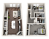 The Avenue at Norman 2 Bedroom Townhome Floor Plan