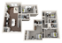 The Avenue at Norman 4 Bedroom Townhome Floor Plan