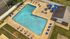 Aerial view of pool