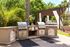 Poolside Grilling Area