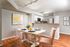 Dining Area with Plank Flooring