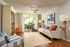 Living Area with Plank Flooring