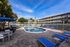 Outdoor Pool with Seating Options