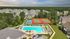 Aerial View of the outdoor amenities