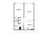1-Bedroom 1-Bathroom | 760 sqft