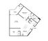 1-Bedroom 1-Bathroom | 929 sqft