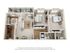 2 BEDROOM, 2 BATH - 1,050 SF