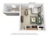 SMALL STUDIO - 250 SF