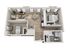 2 Bed - 835 SF