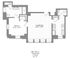 1-Bedroom 1.5-Bathroom | 862 sqft