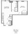 1-Bedroom 1-Bathroom | 579 sqft