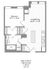 1-Bedroom 1-Bathroom | 599 sqft A
