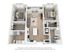 2-Bedroom 2-Bathroom | 1,159 sqft