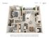 1-Bedroom 1-Bathroom HC | 822 sqft