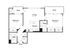 2 bed, 2 bath - 1042sf
