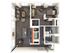 1bed, 2 bath 1076SF