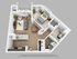 1 Bed, 866 SF